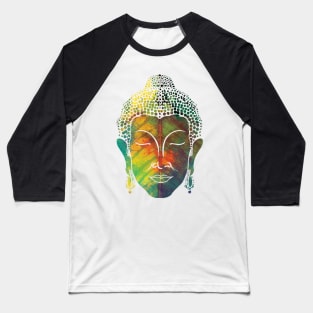 Buddha on pipal leaf Baseball T-Shirt